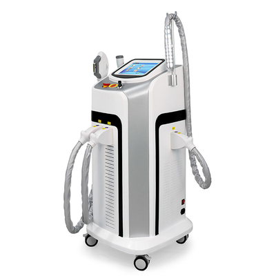 3 em 1 IPL RF Laser de remoção de pelos máquina de remoção de tatuagem multifuncional