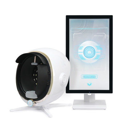Analisador de pele 3D portátil Analisador facial Nova tecnologia de IA para análise corporal de cabelo Máquina de diagnóstico de teste de pele de salão aprimorada