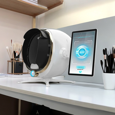 Analisador de pele 3D portátil Analisador facial Nova tecnologia de IA para análise corporal de cabelo Máquina de diagnóstico de teste de pele de salão aprimorada