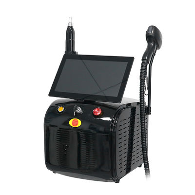 Preço de fábrica Soprano Titânio 2 em 1 Diodo Nd YAG Laser de remoção de pelos e de tatuagem máquina de escritório equipamento de beleza