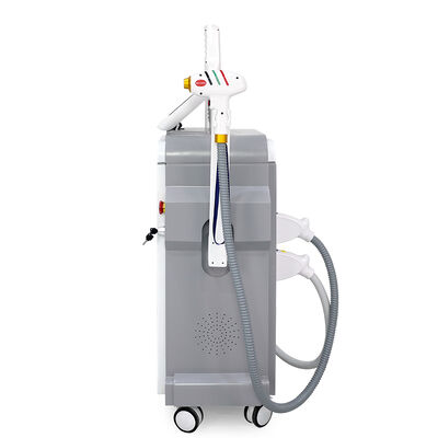 2 IN 1 808NM Máquina de laser de diodo Máquina de picossegundos Máquina indolor e segura de depilação corporal completa