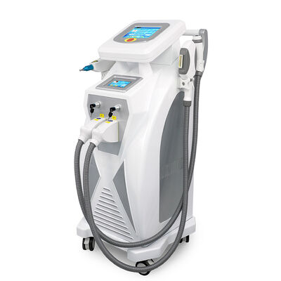 Instrumento de beleza multifuncional a laser três em um - Máquina vertical de remoção de cabelo de três mãos laser indolor de remoção de cabelo segura laser máquina de remoção de tatuagem