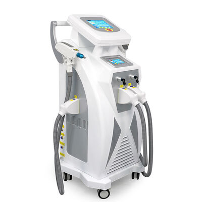 Instrumento de beleza multifuncional a laser três em um - Máquina vertical de remoção de cabelo de três mãos laser indolor de remoção de cabelo segura laser máquina de remoção de tatuagem
