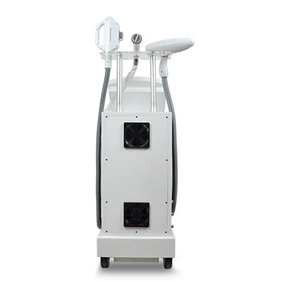 3 in1 Máquina de beleza multifuncional Laser E luz Vertical Três alças Laser depilação indolor depilação segura Laser depilação de tatuagem máquina RF