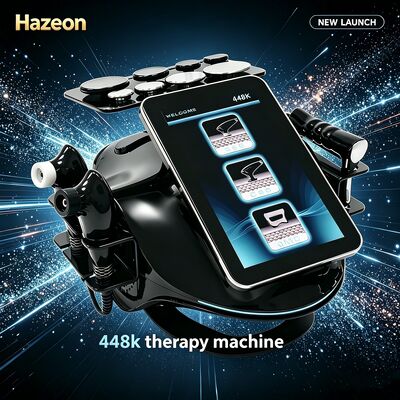 Dispositivo de Terapia Hazeon Tecar 500W 448kHz Frequência Máquina de Terapia Tecar para alívio da dor Redução da celulite