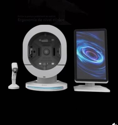 Scanner avançado de pele facial AI com tela de 15,6 polegadas para análise de 14 problemas de pele em 16 idiomas