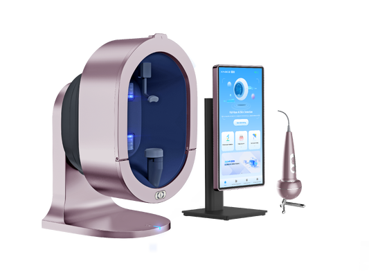 X5 Pro AI Analisador de pele facial Multi-espectro Scanner facial Equipamento de diagnóstico de pele para salão de beleza