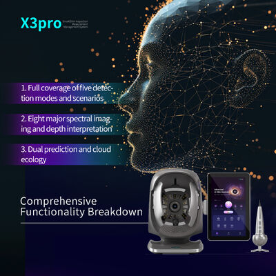 AI Magic 3D Mirror Facial Scanner Analisador De Piel Análise de acne da pele Full Face Scanner Testing Skin Analyzer Machine