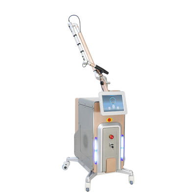 Máquina profissional do laser do picosegundo do nd yag do interruptor de picolaser q para o rejuvenescimento da pele da remoção do pigmento da tatuagem