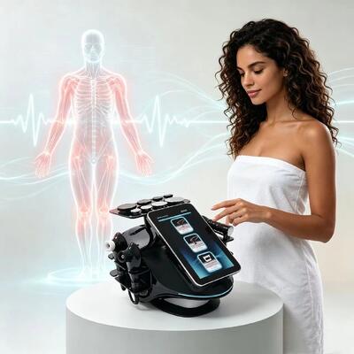 Dispositivo de terapia de bem-estar Hazeen 448K Tecar Deep Fascia Release Management