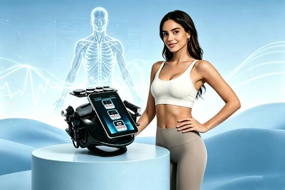 Hazeen 448K RET CET Máquina de diatermia RF para recuperação de esportes, equipamento para cuidados com o corpo e aperto da pele