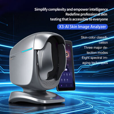 X3 analisador de pele ai câmera salão de beleza diagnóstico facial detector de beleza hd scanner equipamento da máquina