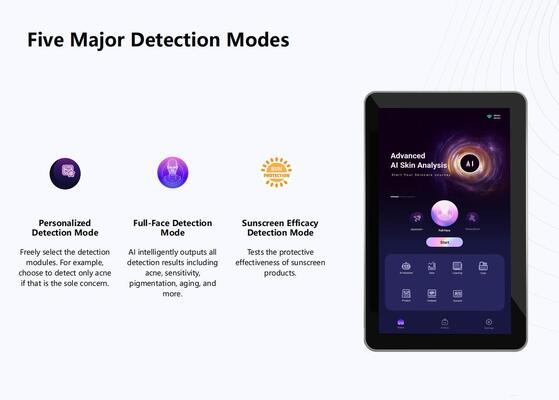 X3 Skin Analyzer AI Câmera 15,6 polegadas HD Display Clínica de beleza Máquina de diagnóstico