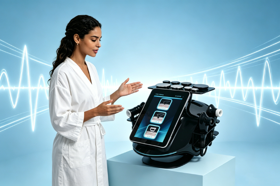 equipamento da beleza do salão de beleza da fisioterapia do emagrecimento do corpo da máquina de 448K Hazeen