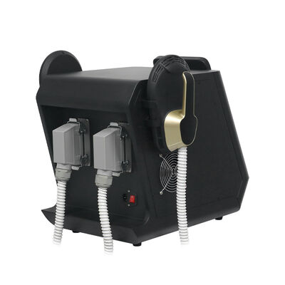 Equipamento de modelagem corporal para remoção de gordura magnética de estimulação muscular com alça dupla de mesa para uso clínico em spa