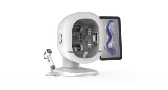 K33 AI Inteligente Analisador de Pele 8 Câmeras de Espectro 3 Varredor Facial de Pele
