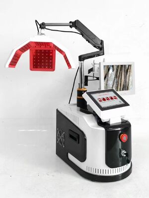 Máquina de crescimento de cabelo para detecção de couro cabeludo, luz vermelha pdt, equipamento de beleza para salão de beleza