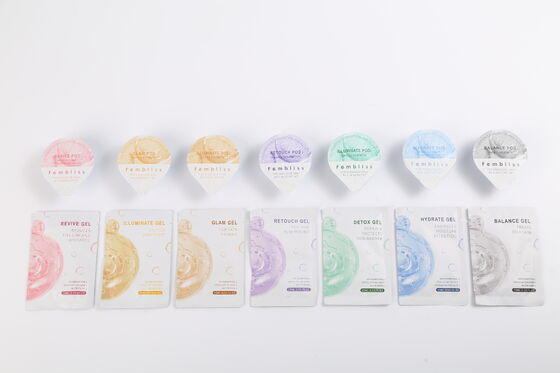 Kit profissional de tratamento para clareamento da pele, soro iluminado, cápsulas de gel facial, consumíveis de cuidados com a pele para uso em salão de beleza
