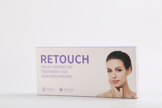 Kit profissional de tratamento para clareamento da pele, soro iluminado, cápsulas de gel facial, consumíveis de cuidados com a pele para uso em salão de beleza
