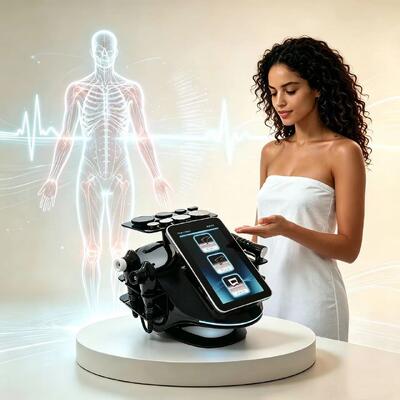 Hazeen 448K Tensamax Radiofrecuencia monopolar terapia y estetica en modo monopolar con RET/CET, para salones y clinicas