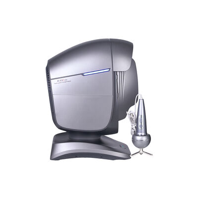 Novo analisador facial de pele com IA: Dispositivo de tela de 15,6 polegadas para detecção multispectral de umidade e pigmentação da pele.