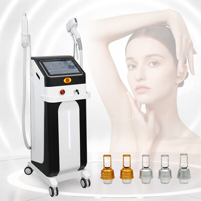 Máquina de laser de diodo triplo de 2 em 1 com comprimento de onda 808nm, laser de diodo 808 e equipamento de salão de beleza para remoção de tatuagem